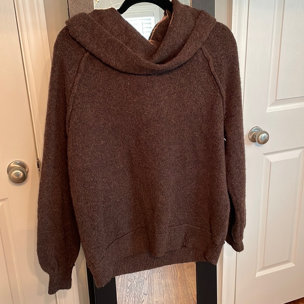 NWT Free People Cowl Neck Sweater!